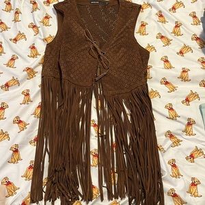 Fringe vest